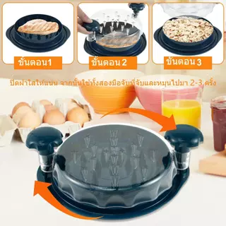 เครื่องฉีกเนื้อไก่ พร้อมฝาปิด ใบมีดหมุนได้ ด้ามจับถนัดมือ กันลื่น ปลอดสาร BPA สำหรับทำอาหาร