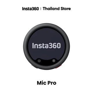 Insta360 Mic Pro | Wireless Lavalier Microphone | ไมโครโฟนหนีบปกเสื้อไร้สาย | AI ตัดเสียงรบกวน