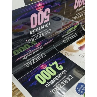 รับพิมพ์สติ๊กเกอร์ ด้วยเครื่องพิมพ์EPSON ราคาส่ง คุณภาพสูง เกรดญี่ปุ่น กันน้ำ