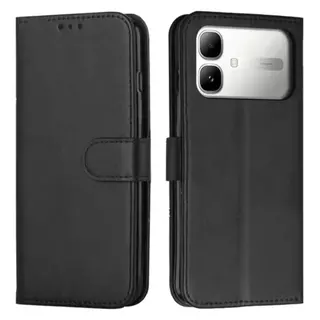 เคส กระเป๋า ฝาพับ กระดุม สำหรับ iNfinix Smart20 เคสกระเป๋าเปิดปิดแบบแม่เหล็ก