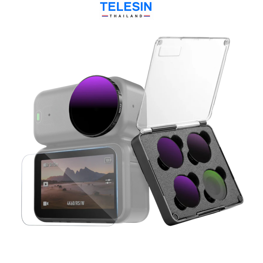 TELESIN DJI Osmo Nano Filter Kit CPL+ND8 / ND16 / ND32