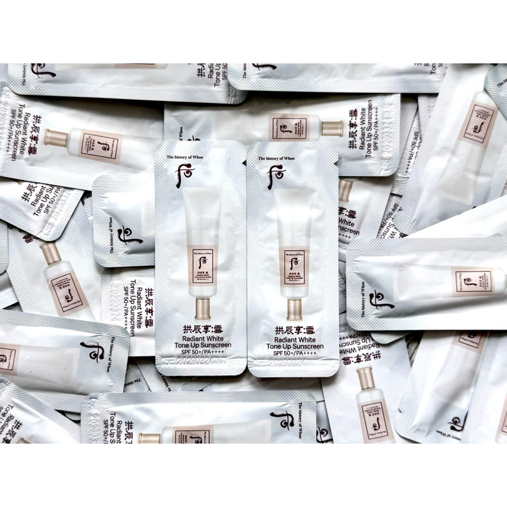 🩷(ครีมกันเเดด) radiant white tone up sunscreen spf50+/pa++++