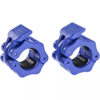 2ชิ้น ตัวล็อคคานบาร์เบล ขนาด25mm Barbell Buckle Barbell Clamps คลิปบาร์เบลปลดเร็ว บาร์ดัมเบล คลิปพลาสติก