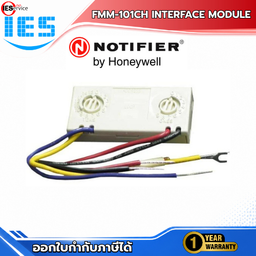 Notifier FMM-101CH Monitor Module โมดูลอินพุต Fire Alarm Addressable แบบ 1 Channel รับสัญญาณ Dry Con