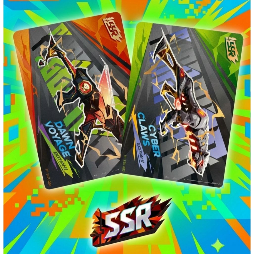 💥การ์ด Free Fire โดย Kayou FF-SSR 1/8