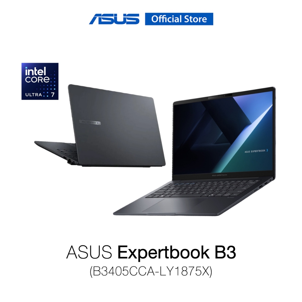 ASUS Expertbook B3 (B3405CCA-LY1875X) 14" WUXGA (1920 x 1200), U7-255H, 16GB, 512GB SSD, W11 Pro