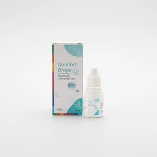 💧2 แถม 2 (4 ชิ้น) น้ำตาเทียม COMFORT DROP ขนาด 10ml ล็อตใหม่ สูตรอ่อนโยน ให้ความชุ่มชื้นต่อดวงตา💙
