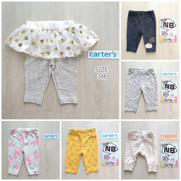 มือหนึ่ง ด.ญ. Size NB - 3M ( แรกเกิด - 3 เดือน ) งานใหม่รวมแบรนด์