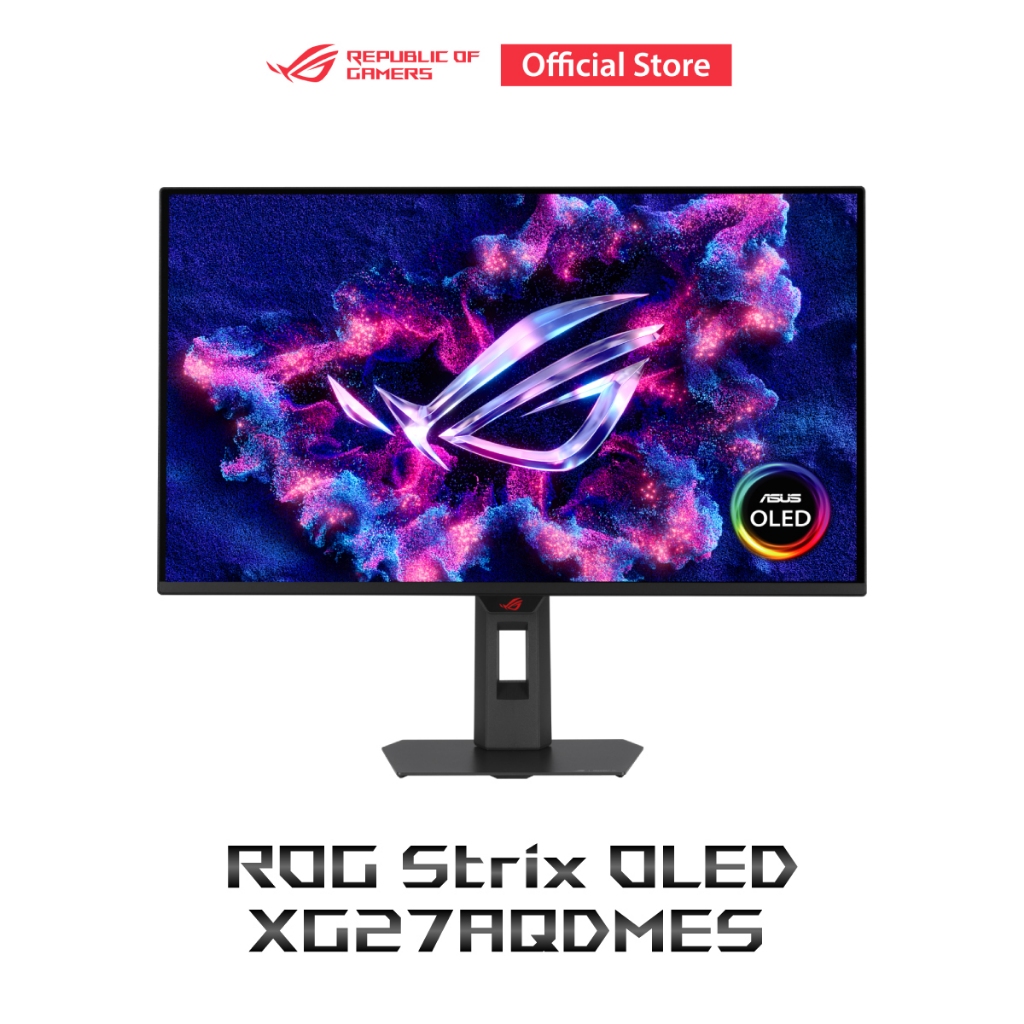 ASUS ROG Strix OLED XG27AQDMES gaming monitor 27", 1440p QD-OLED, 240 Hz, 0.03ms