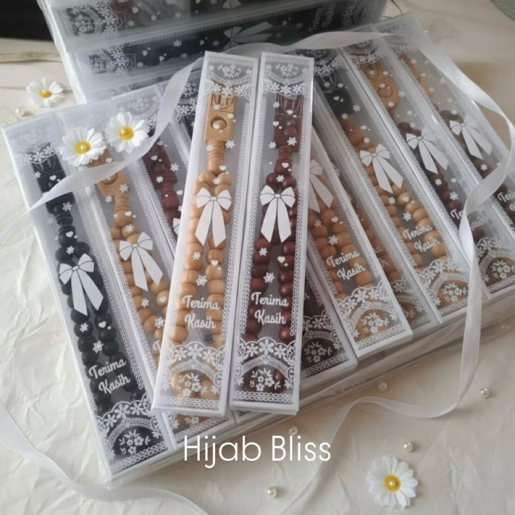 พร้อมส่ง🛵ของชำร่วยงานแต่ง ตัสแบะห์ 33เม็ด+กล่อง 50เซต ตกเซตละ 9฿