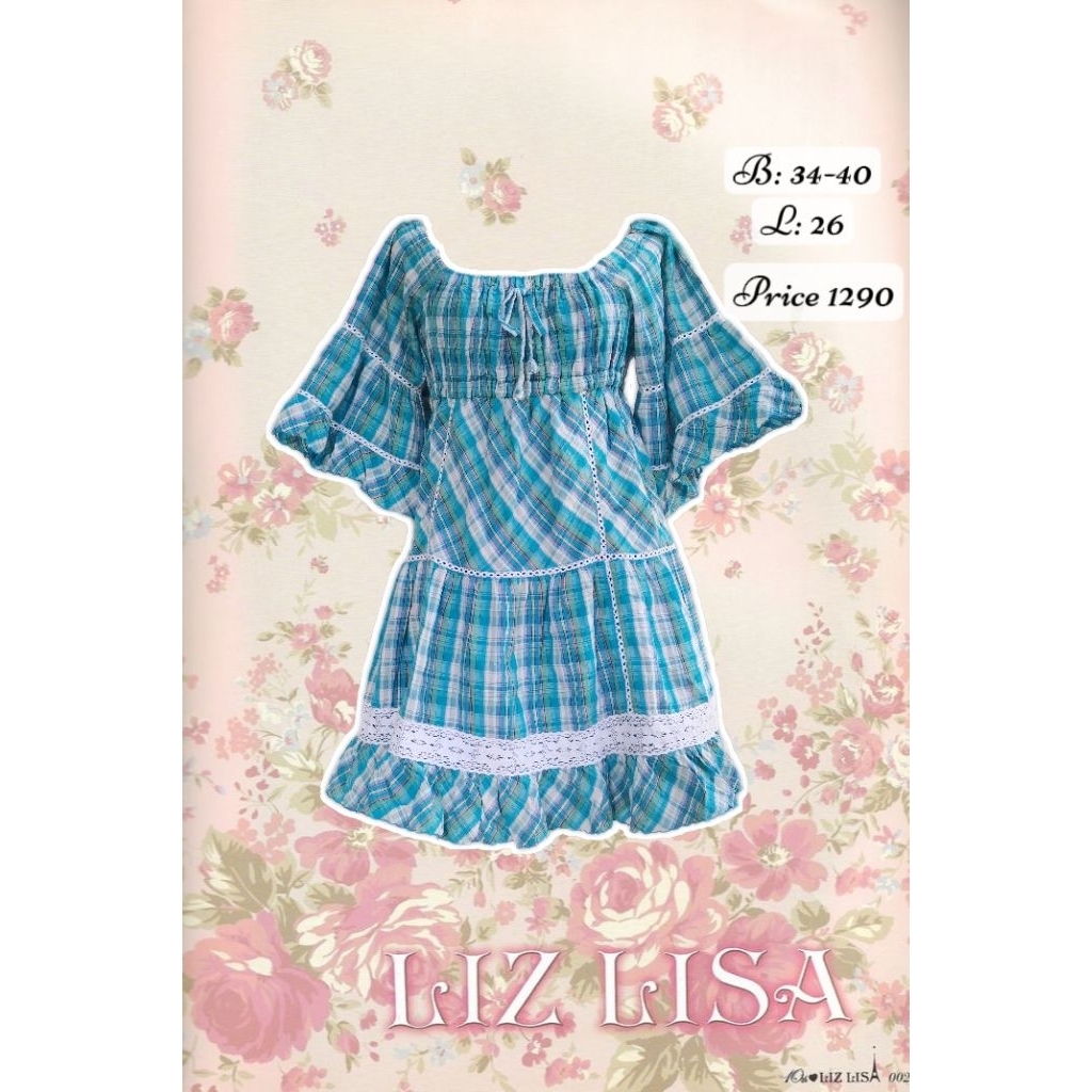 dress​ mori​ kei​ Green​ mint​ Lizlisa​ brand​