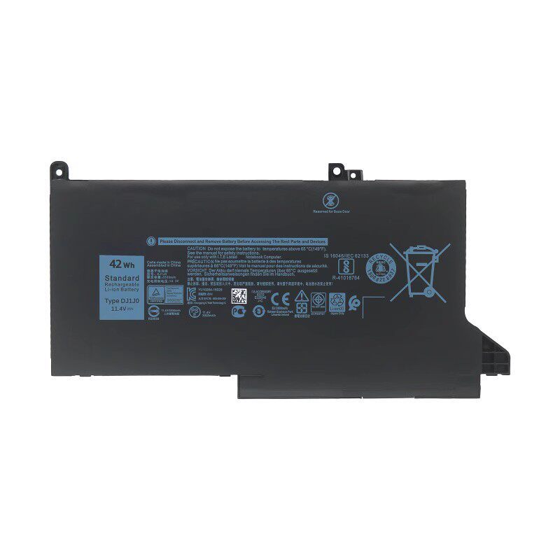 DJ1J0 battery for D.ell Latitude 7280 7290 7390 7480 P28S P73G