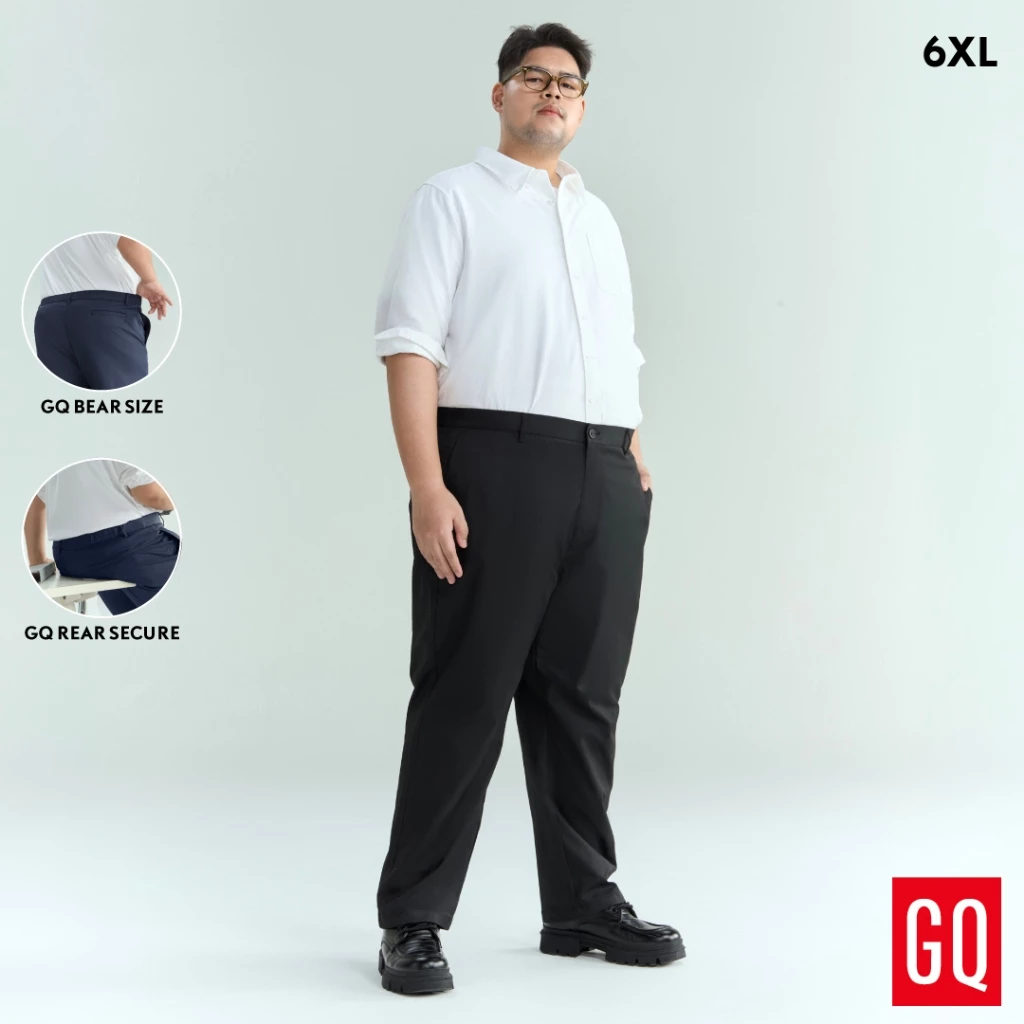 GQ Bear Size Work Pants กางเกงทำงานขายาวไซซ์ใหญ่ ใส่สบาย ต้นขากว้าง (plus size)