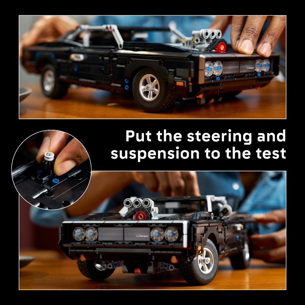 LEGO Technic ‏42231 دودج تشارجر R/T ‏Fast & Furious ‏(1516 قطعة) — صورة 6