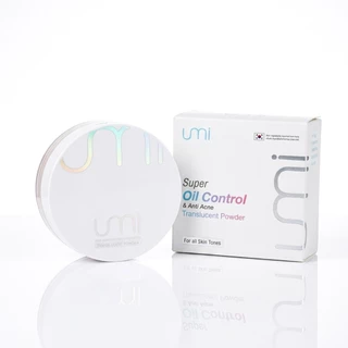 แป้งฝุ่นโปร่งใส คุมมัน ลดสิว เหมาะสำหรับผิวแพ้ง่าย สูตรแพทย์แนะนำ Umi Translucent Powder