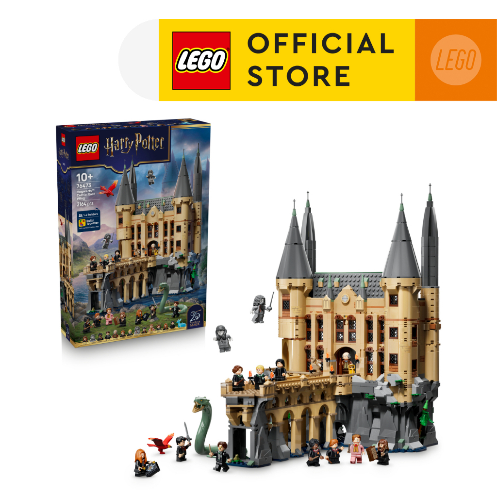 LEGO Harry Potter TM 76473 Hogwarts™ Castle: East Wing (2164 Pieces), Building Blocks, Kids Toy