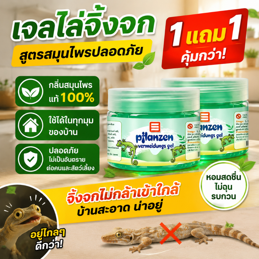🦎ซื้อ 3 แถม 5🦎ยาไล่จิ้งจก ไล่ตุ๊กแก ไล่จิ้งจกถาวร สารสกัดจากพืช ปลอดภัยต่อคนและสัตว์เลี้ยง ไล่จิ้งจก