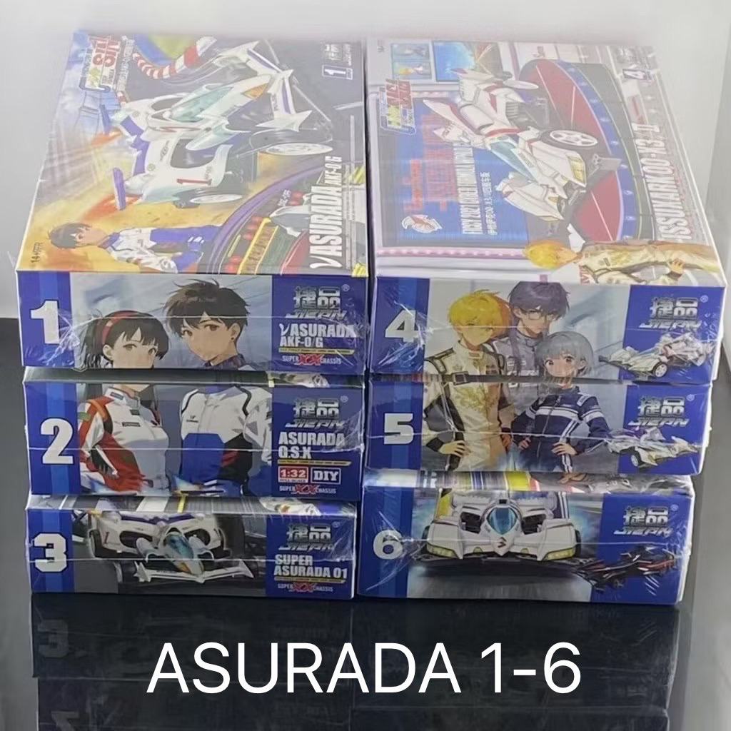 🔥SXX JIE PIN ASURADA (1-6) AKF-O/G GSX SUPER MINI 4WD RACER TAMIYA SERIES รถ 1:32 Strada  hot mini4wd