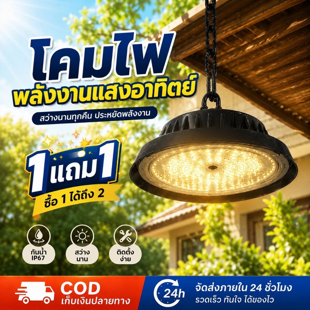 1500000W โคมไฟระย้า วินเทจ พลังงานแสงอาทิตย์ IP67 กันน้ำ 3 สีสามารถปรับได้อัตโนมัติเปิดด้วยโซ่
