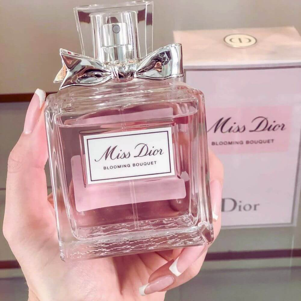 ✅รับประกันของแท้ Miss Dior Blooming Bouquet Perfume EDT 100ml น้ำหอมกลิ่นดอกไม้ โอเดอทอยเล็ต ของขวัญ