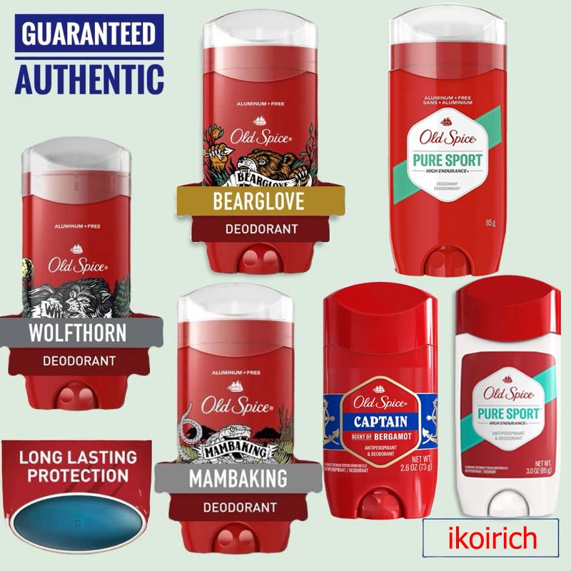 🌴🔥พร้อมส่ง🔥สินค้าอเมริกาแท้  โรลออน Old Spice โรลออลระงับกลิ่นกาย​ รักแร้แห้งสบาย​ ลดเหงื่อ