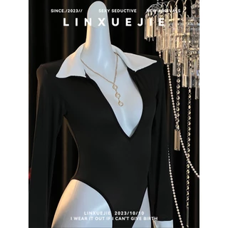 BKK SEXY ชุดคอสเพลย์เลขา เปิดอก เว้าสูง ลุคเลขาสุดแซ่บ 🖇️ M-5XL | 40-100กก. B-104