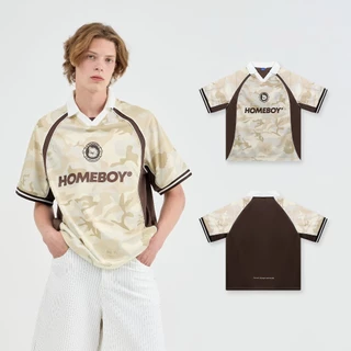 HOMEBOY เสื้อOVERSIZE HB.CAMO.SUMMER.JERSEY โพลี่เอสเตอร์ ใส่ได้ทุกวัน