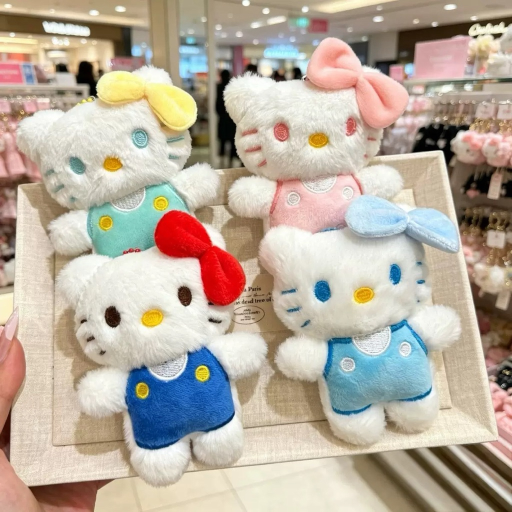พร้อมส่งจากไทย พวงกุญแจลายคิตตี้หลากสี พวงกุญแจห้อยกระเป๋าลายคิตตี่น่ารัก