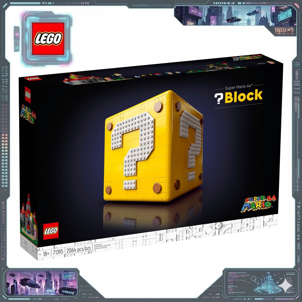LEGO 71395 Super Mario 64™ Question Mark Block ของแท้ 100% (พรีออเดอร์)