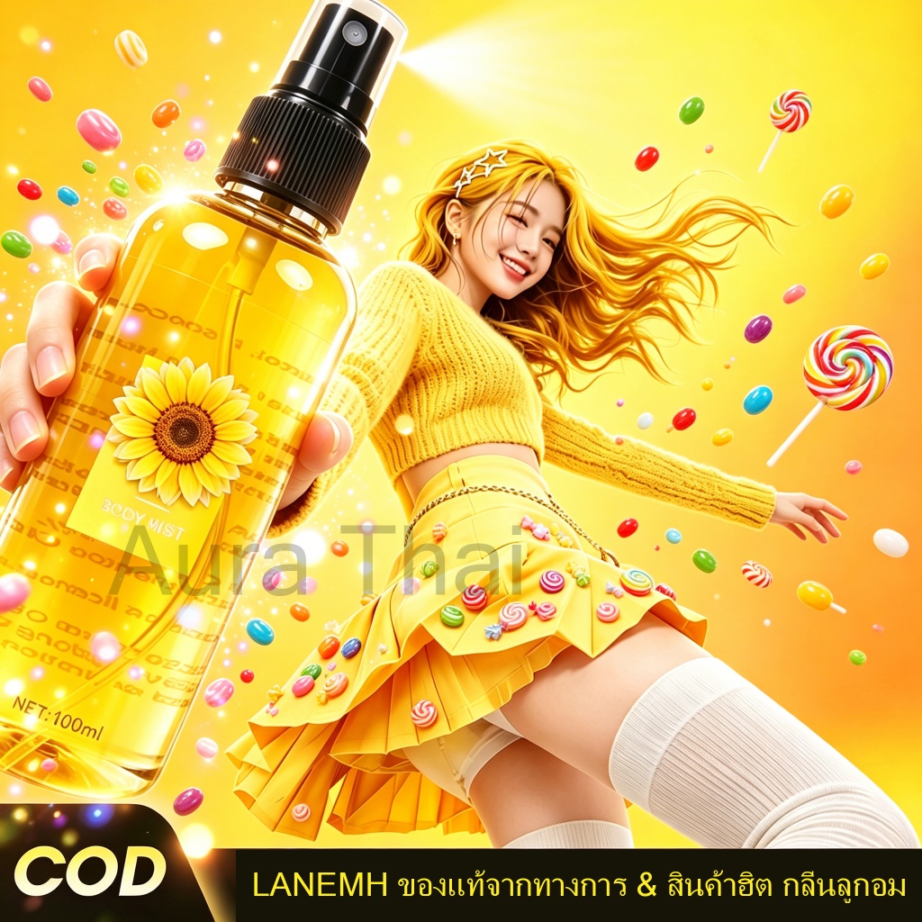 LANEMH น้ำหอมที่น่าสนใจ 100ml ไม่ผสมแอลกอฮอล์ เข้มข้น น้ําหอม perfume