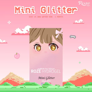 [ของแท้] Rozelens รุ่น Mini Glitter มินิกลิตเตอร์ เลนส์ตาเป็นประกาย ลุคสาวลัคชู ดูแพง