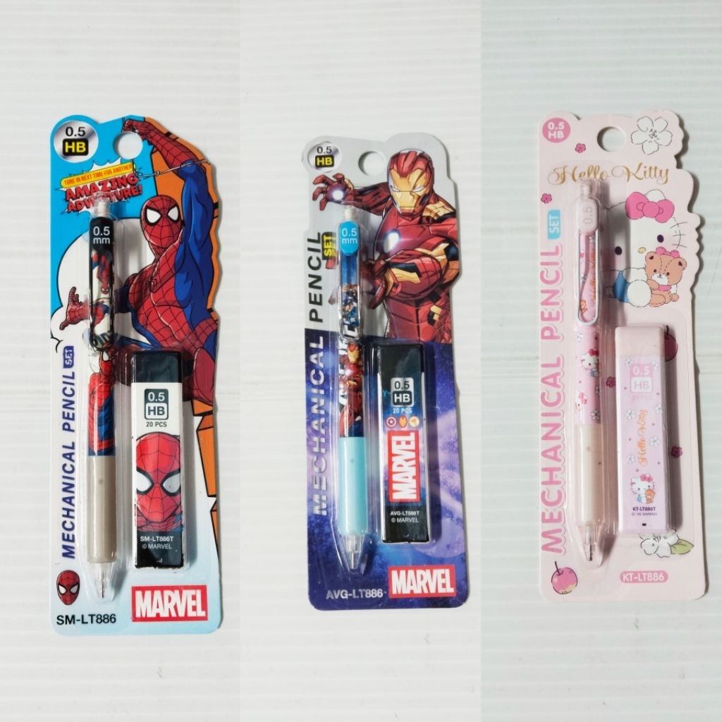 ดินสอกด และดินสอกดพร้อมไส้ ลายการ์ตูน สุดน่ารัก