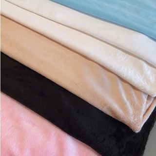 🧸ผ้าขนนุ่มเกาหลี2-3มิล เนื้อสัมผัสนุ่มเกรดพรีเมียม มีหลายสีค่ะ