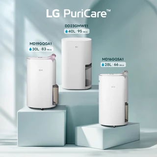 เครื่องลดความชื้น LG PuriCare Dehumidifier รุ่น DD23GMWE1 40 ลิตร