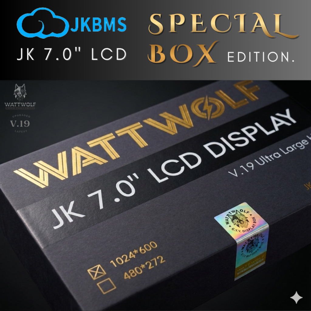 // รุ่นใหม่! // จอ JK LCD 4.3 นิ้ว และ JK LCD 7.0 นิ้ว สำหรับ JK BMS PB Series V.19 ปีล่าสุด! 2026