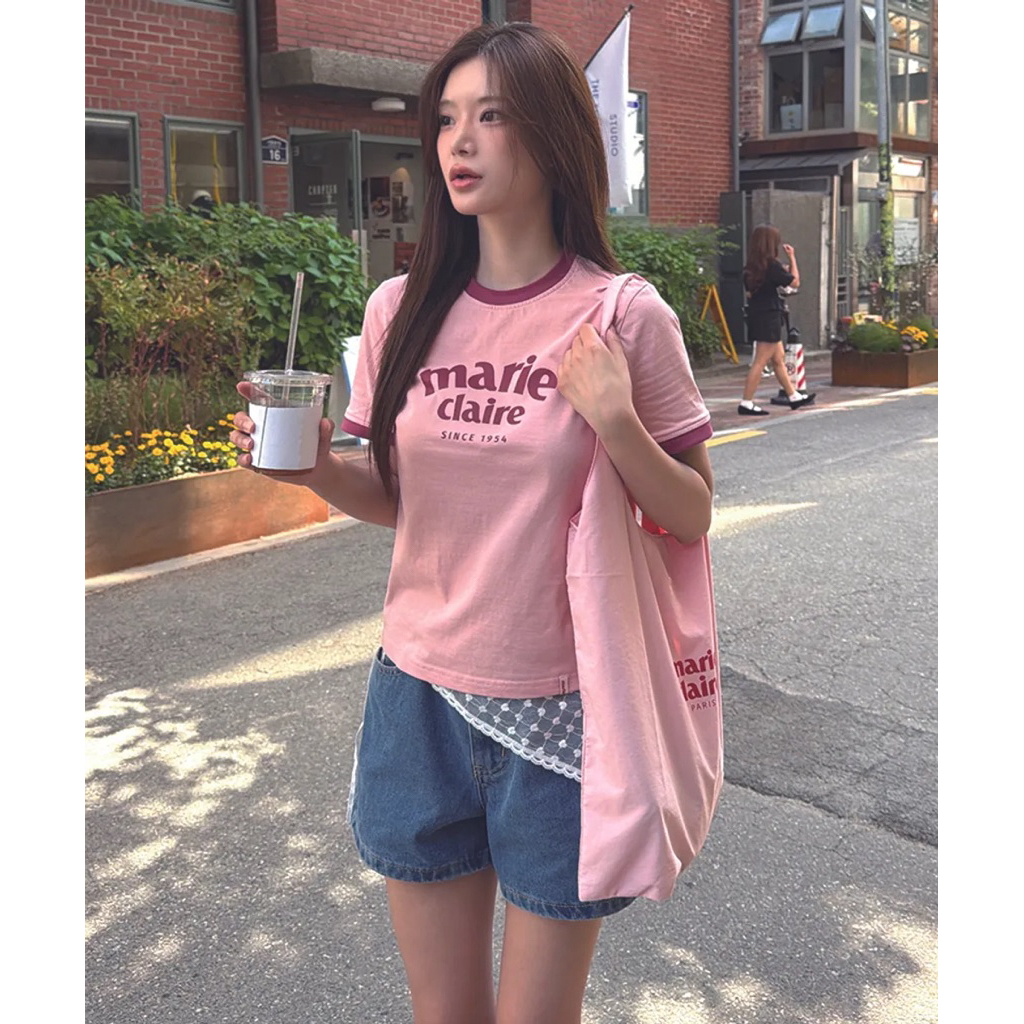 เสื้อยืด Marie Claire 🇰🇷