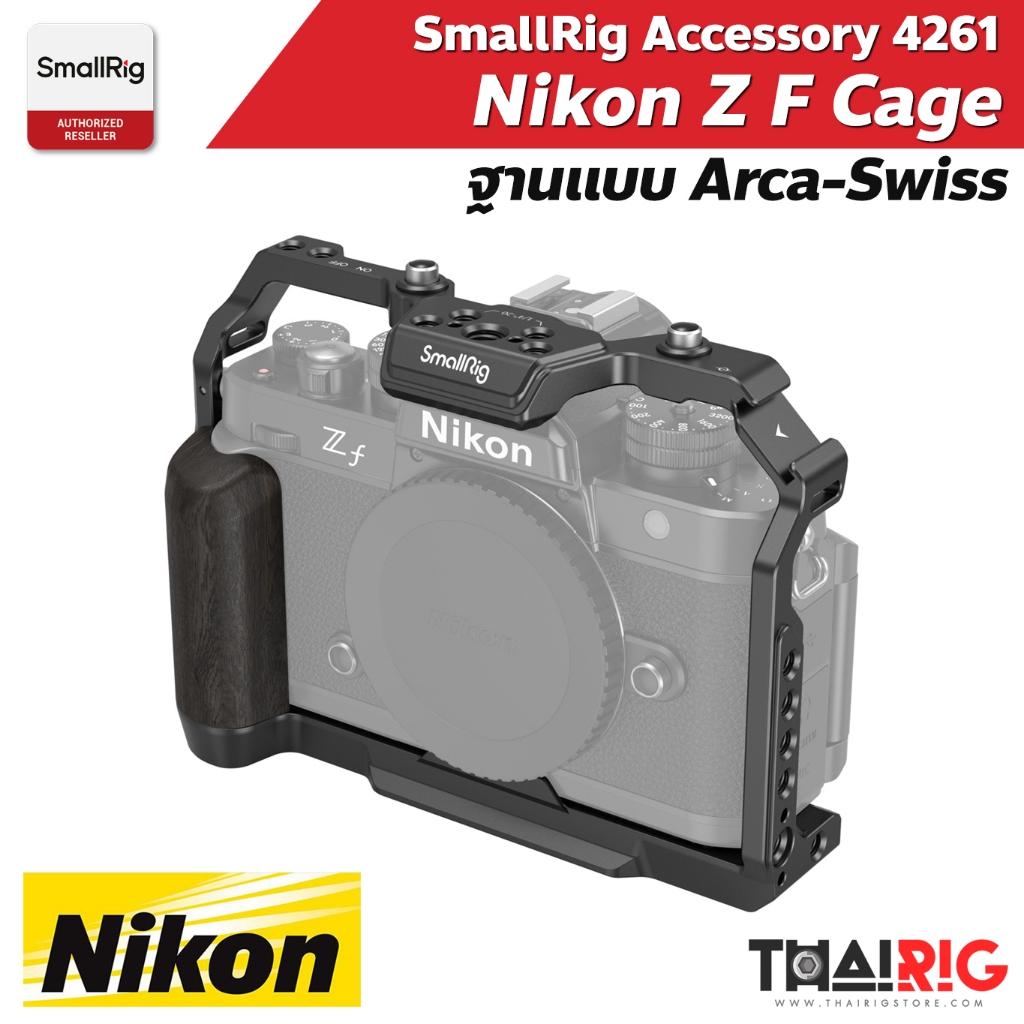 ส่งจากไทย SmallRig Nikon ZF Cage 4261 เคส อลูมิเนียมอัลลอยด์ กล้อง Nikon Z f