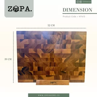 NT261-NT613 เขียงไม้เอนเกรน L บอร์ดจามจุรีขนาดใหญ่สี่เหลี่ยม (มีตัวเลือก)