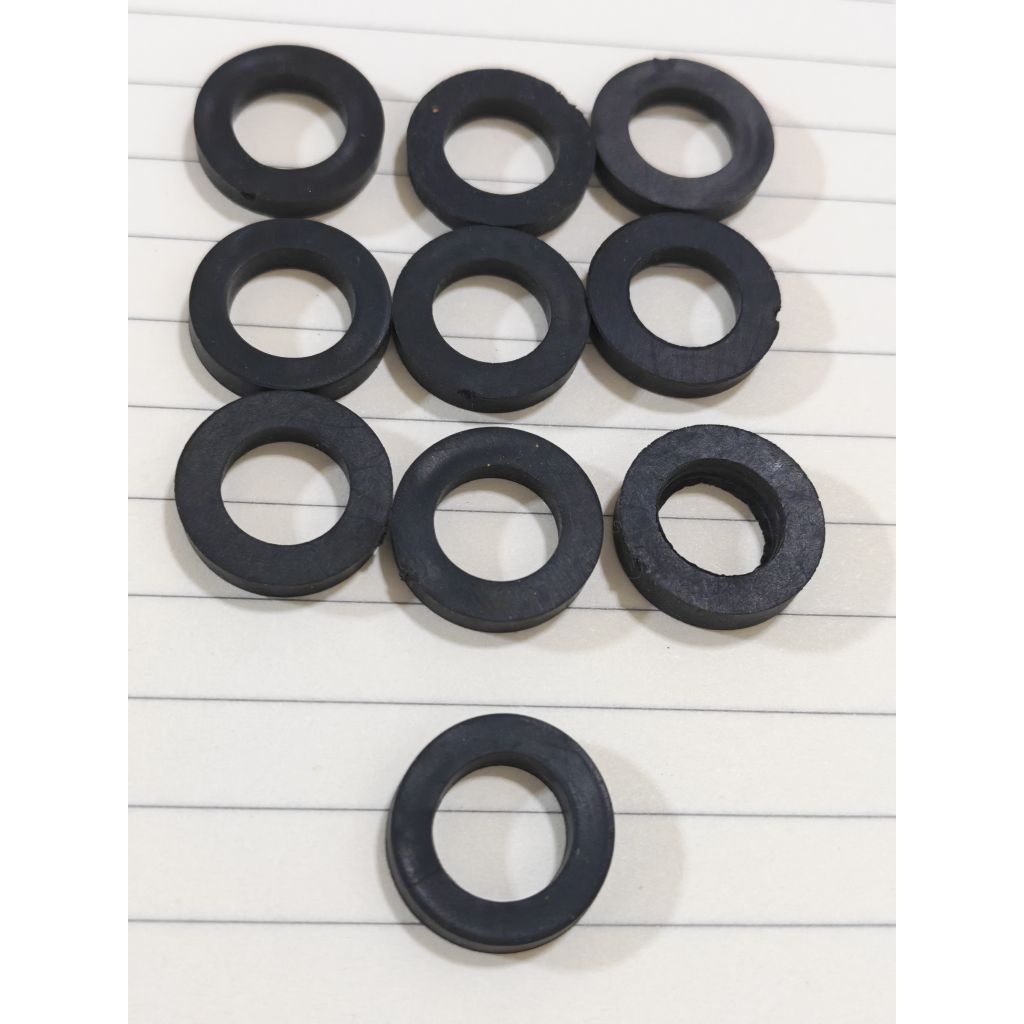 10อัน/ยางรอง ลูกยางกันรั่วซึม ซีลยาง1/2".4หุน O-Ring.Rubber Gasket with Mosquito  OL-10