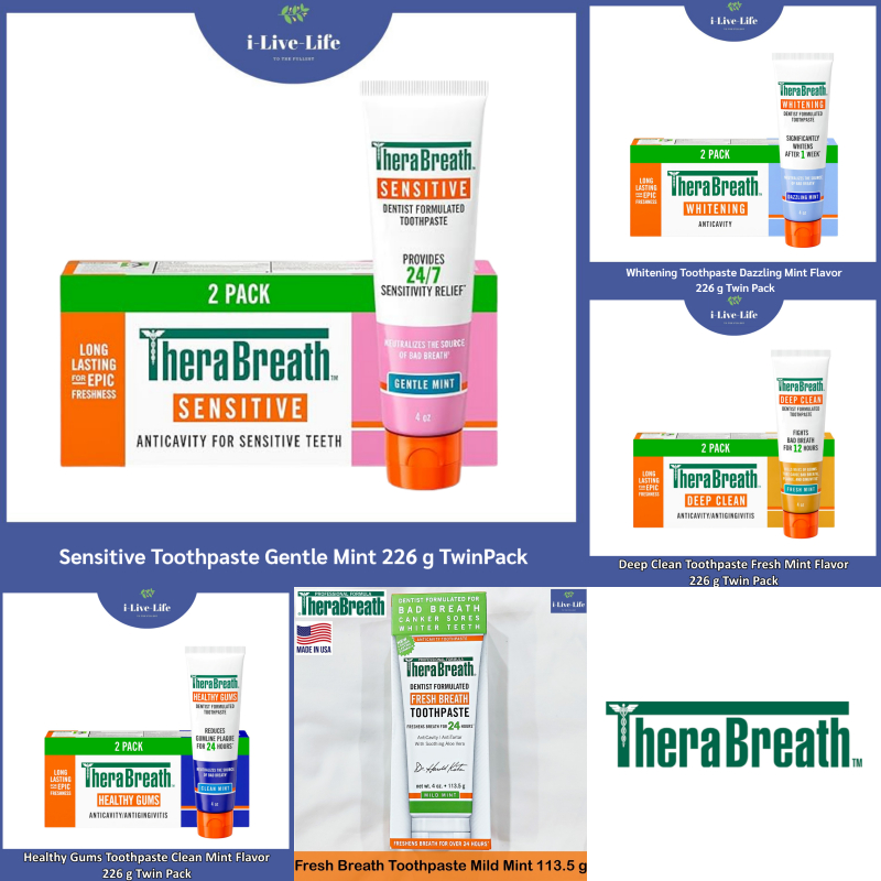 TheraBreath - Dentist Formulated Toothpaste ยาสีฟัน