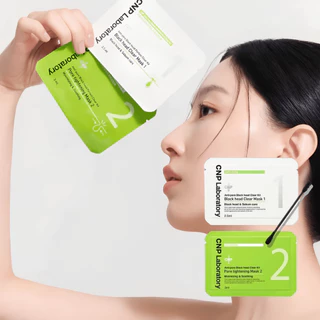 [แผ่นเคลียร์สิวเสี้ยนจมูกเรียบ] CNP Laboratory Anti-Pore Black Head Clear Kit 1 Box x 3 pcs