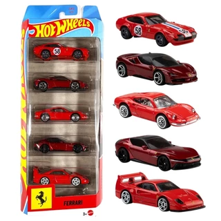 Hotwheels FORMULA1 FERRARI Fast & Furious BATMANSet Box 5-Pack สเกล 1:64