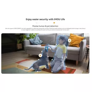 IMOU RANGER DUAL PRO 6MP/10MP กล้องวงจรปิด ภายใน สองเลนส์ในตัวเดียว ภาพสีตลอด24ชม ประกัน 2ปี