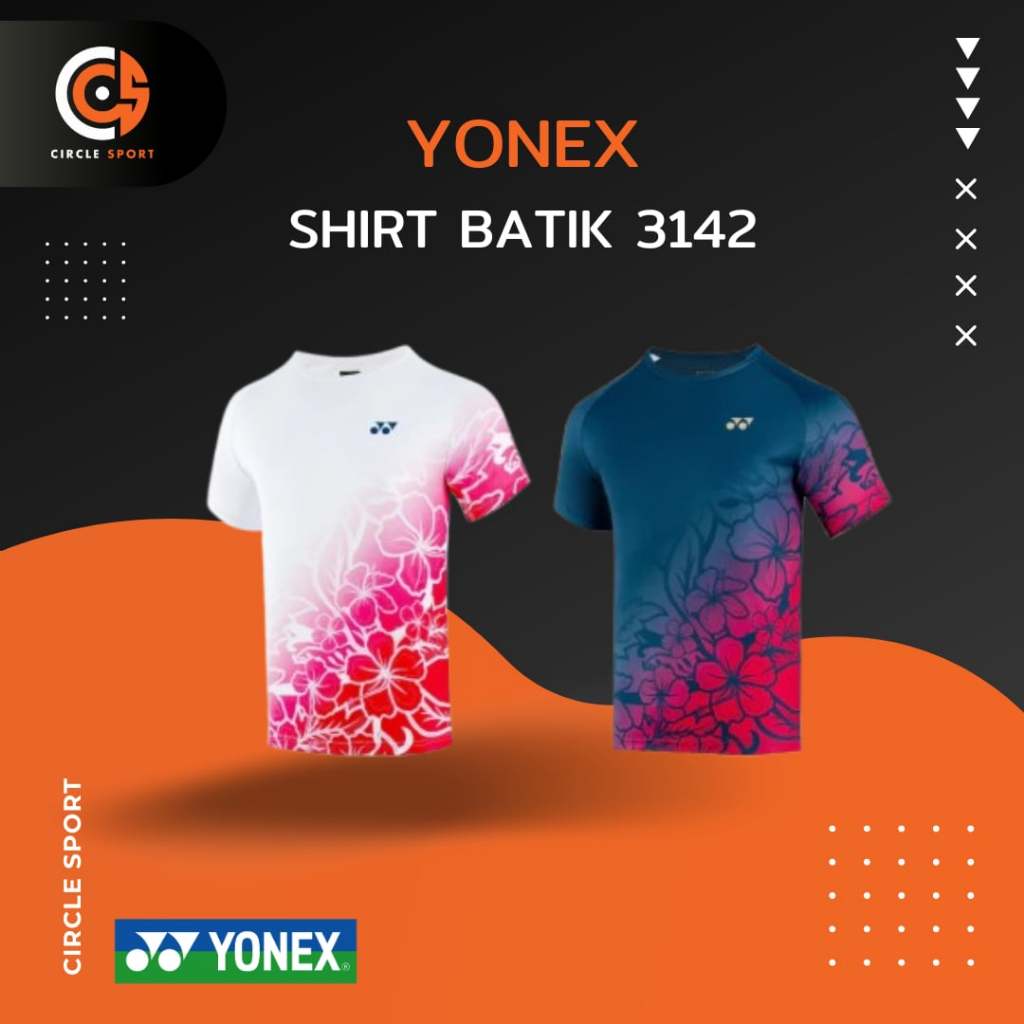 เสื้อแบดมินตัน Yonex Shirt 3142 TRU-BREEZE (สินค้าลิขสิทธิ์แท้ 100%) *มีบริการสกรีนเพิ่มชื่อตัวเอง*