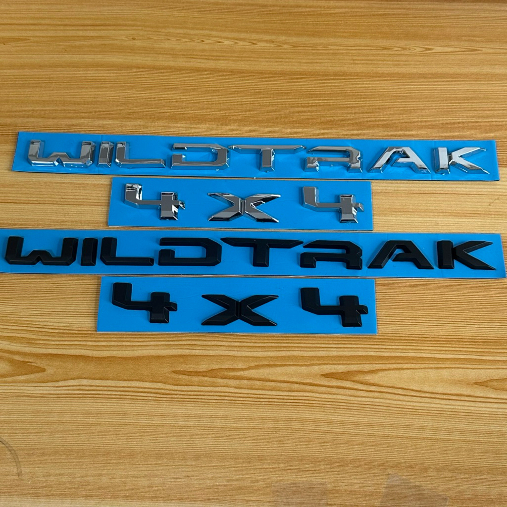 โลโก้ 4x4 WILDTRAK ติดท้าย Ford ราคาต่อชิ้น