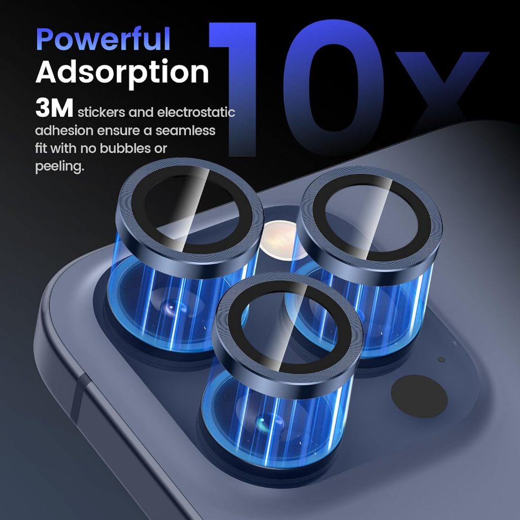 FILM FOR IPHONE 11 12 13 14 15 PRO MAX PLUS Eagle Eyes Series Camera Lens ฟิล์มเลนส์กล้อง กระจกนิรภัยเลนส์กล้อง