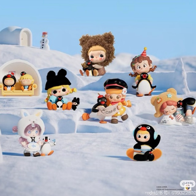(🐧❄️พร้อมส่งด่วนในไทย) แบบสุ่มโมเดล : Adventure With Pingu 45th Series