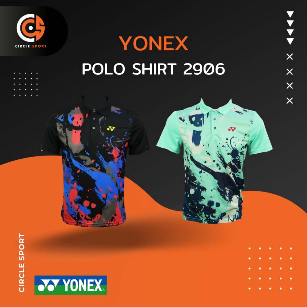 เสื้อกีฬาโปโล Yonex Polo Shirt PM2906 (สินค้าลิขสิทธิ์แท้ 100%)
