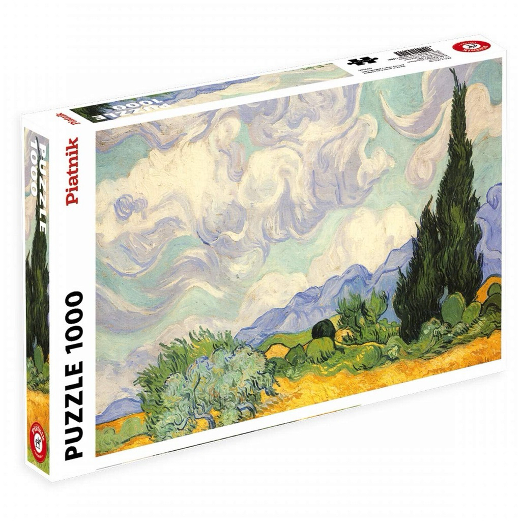 พร้อมส่ง-จิ๊กซอว์ Van Gogh - Fields แบรนด์ Piatnik jigsaw puzzle 1000 ชิ้น