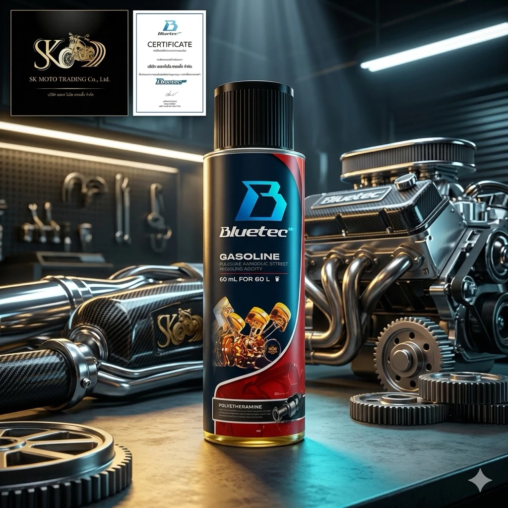 Bluetecboost น้ำยาล้างหัวฉีดเบนซิน 60ml